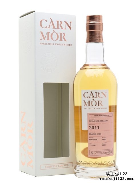 Tormore 20119 Year Old Peated Cask Carn Mor Strictly Limited