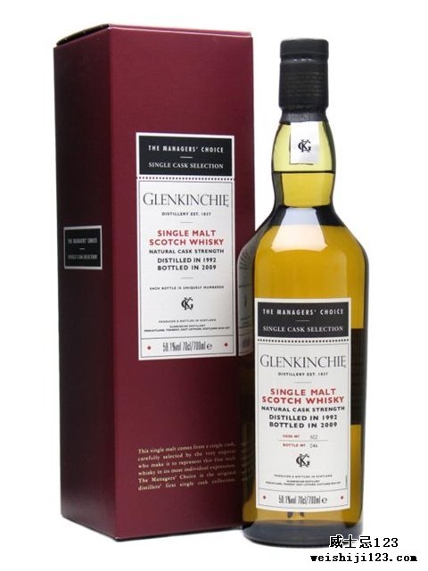  Glenkinchie 199217 Year Old Managers' Choice