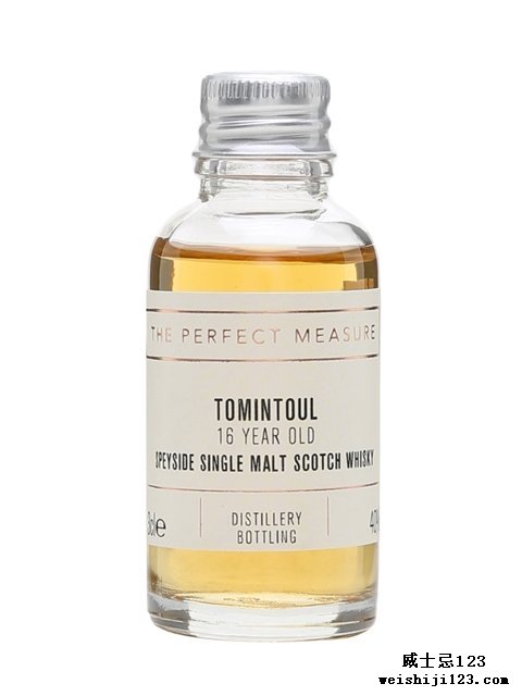 Tomintoul 16 Year Old Sample