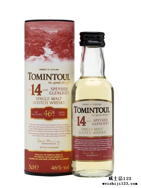  Tomintoul 14 Year OldMiniature