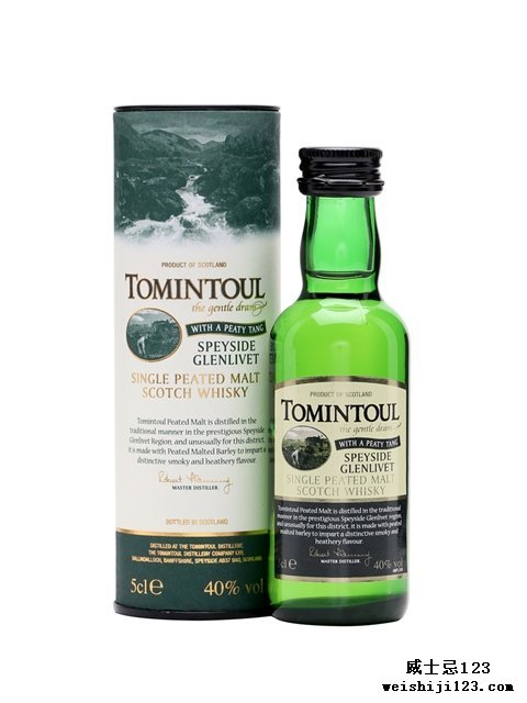 Tomintoul Peaty Tang Miniature