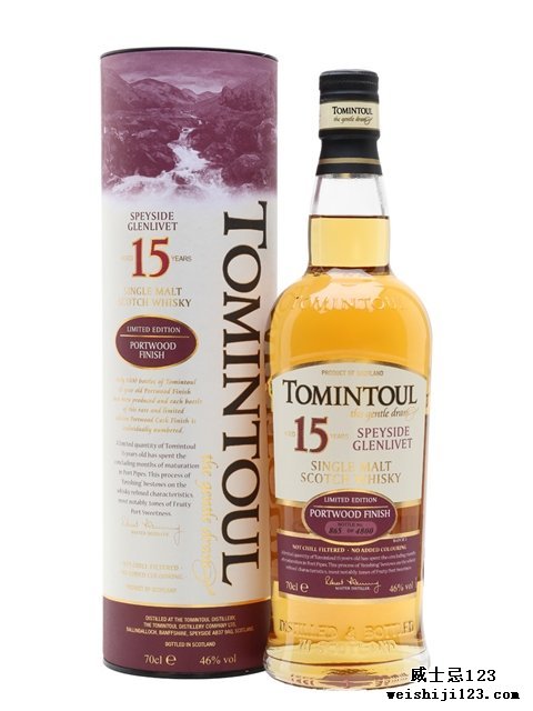  Tomintoul 15 Year OldPortwood Finish Batch 2