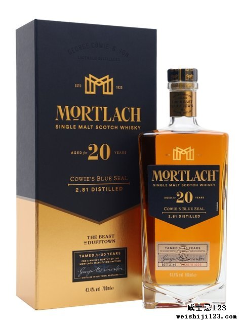  Mortlach 20 Year OldCowie's Blue Seal