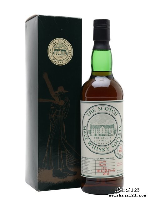  SMWS 39.42 (Linkwood)1990 12 Year Old Sherry Cask