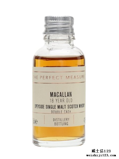 Macallan 18 Year Old Double Cask Sample