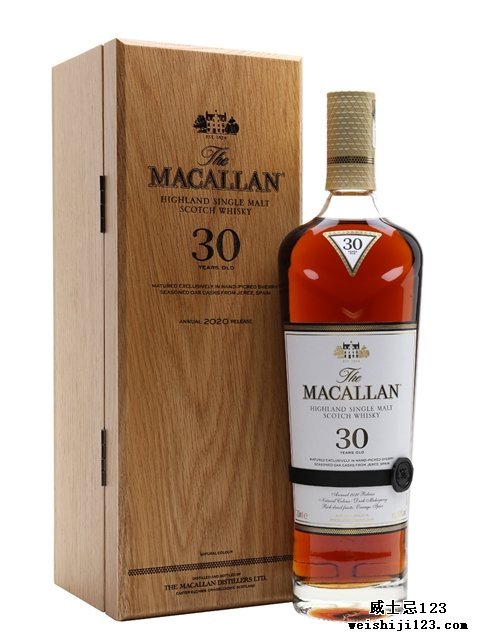  Macallan 30 Year Old2020 Release Sherry Oak