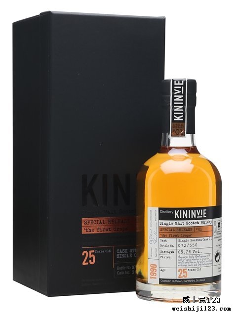  Kininvie 1990 The First Drops25 Year Old Release #01