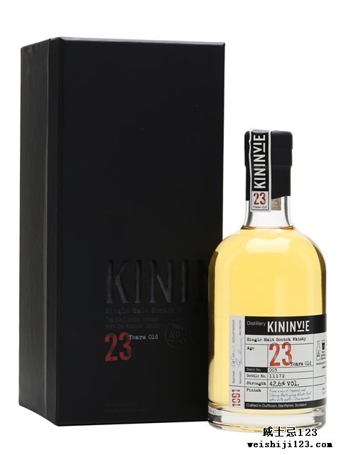  Kininvie 199123 Year Old Batch 3 Half Bottle