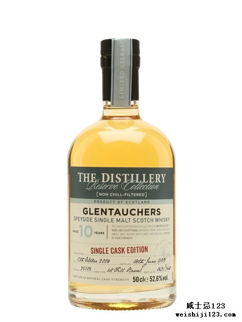  Glentauchers 200810 Year Old Distillery Edition