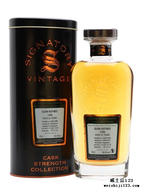  Glenrothes 199622 Year Old Signatory
