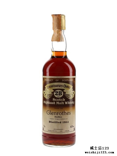  Glenrothes 195428 Year Old Sherry Cask Connoisseurs Choice