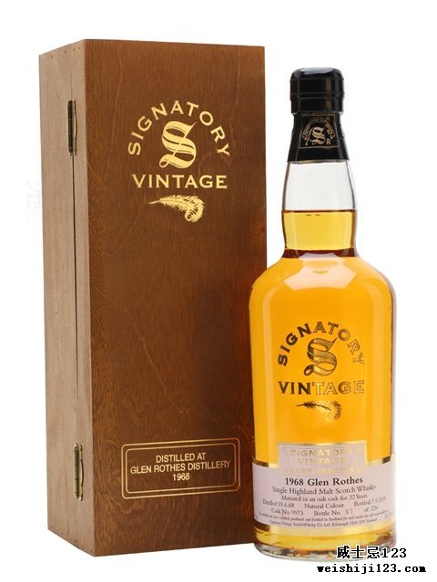  Glenrothes 196832 Year Old Signatory