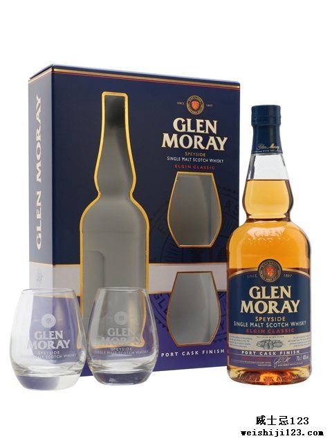  Glen Moray Port Cask FinishGlass Set