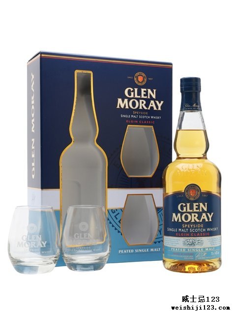  Glen Moray PeatedGlass Set