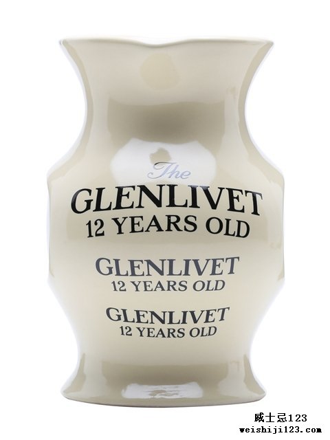  Glenlivet 12 Year OldCream Large Water Jug