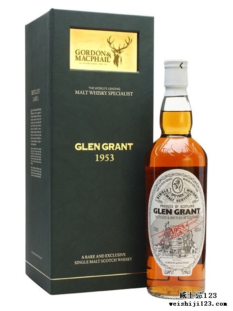  Glen Grant 195360 Year Old Sherry Cask Gordon & Macphail