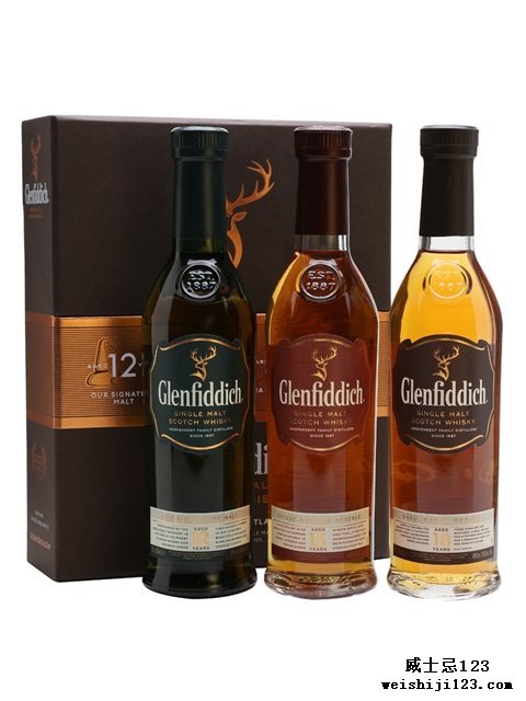  Glenfiddich Collection3x20cl