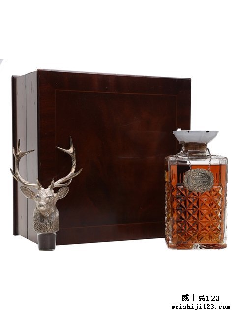  Glenfiddich 30 Year OldSilver Stag Decanter