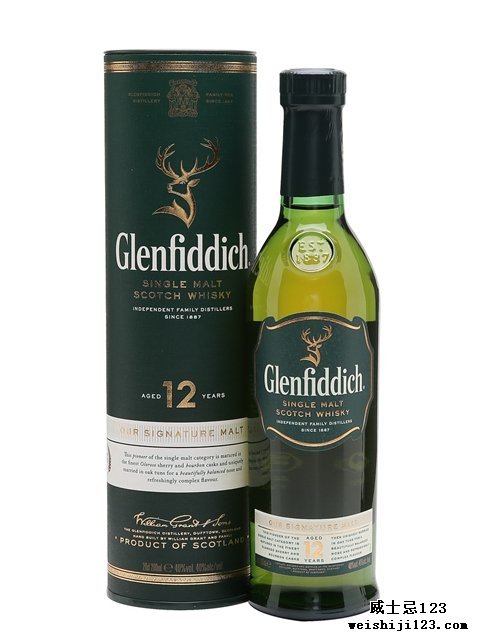  Glenfiddich 12 Year OldSmall Bottle