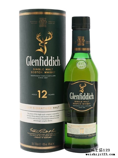  Glenfiddich 12 Year OldHalf bottle