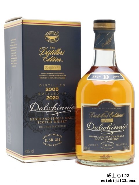  Dalwhinnie 2005 Distillers EditionBot.2020