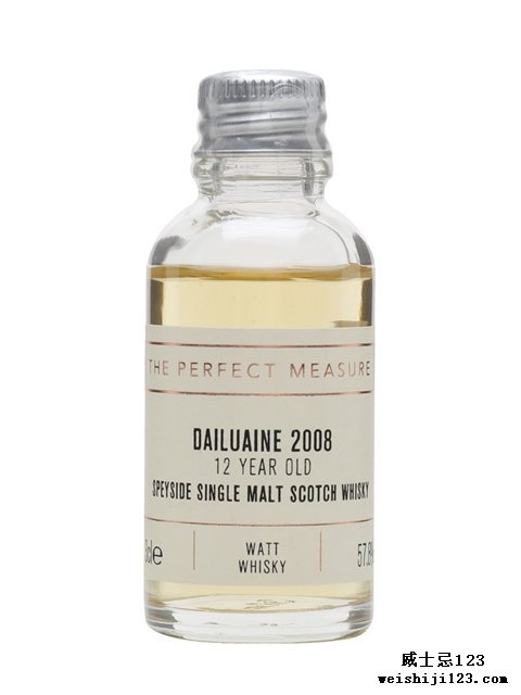  Dailuaine 2008 Sample12 Year Old Watt Whisky