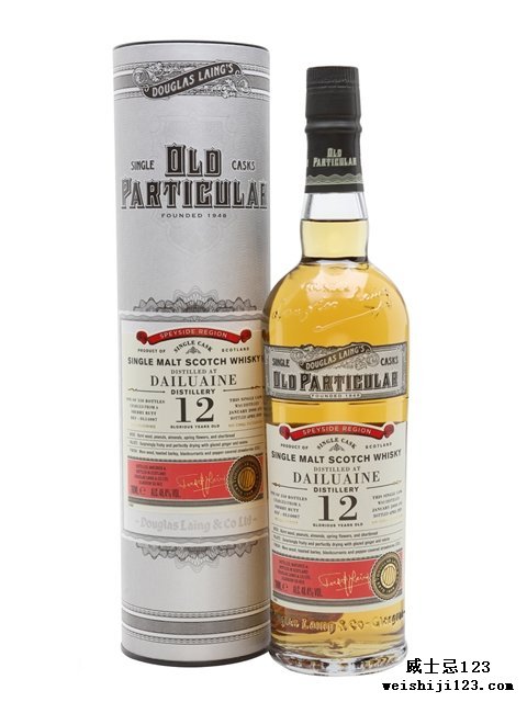  Dailuaine 200812 Year Old Old Particular