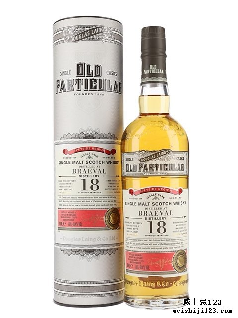  Braeval 200118 Year Old Old Particular