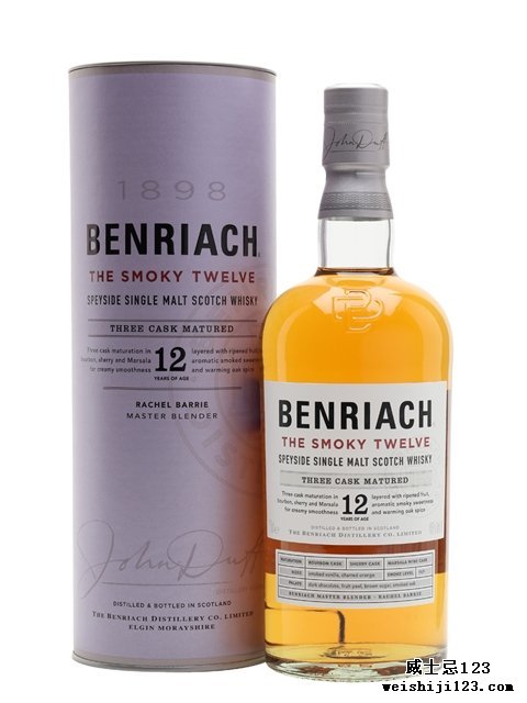  Benriach The Smoky Twelve12 Year Old