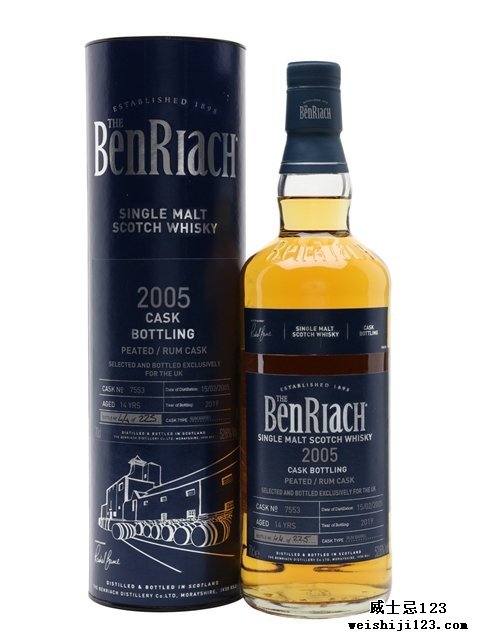  Benriach 200514 Year Old Rum Cask