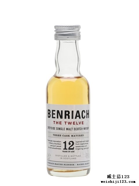  Benriach The Twelve12 Year Old Miniature