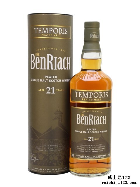 Benriach 21 Year Old Temporis Peated