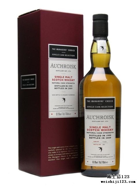  Auchroisk 19999 Year Old Managers' Choice Sherry Cask