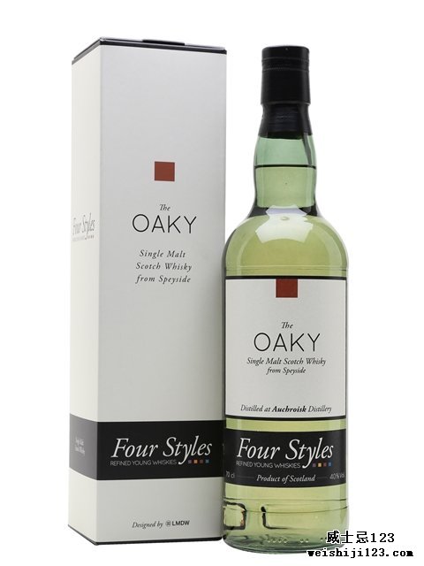  Auchroisk 2012The Oaky Four Styles
