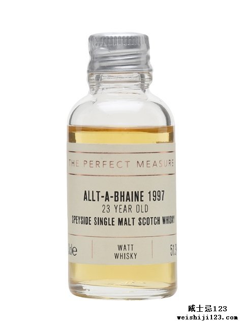  Allt-a-Bhaine 1997 Sample23 Year Old Watt Whisky