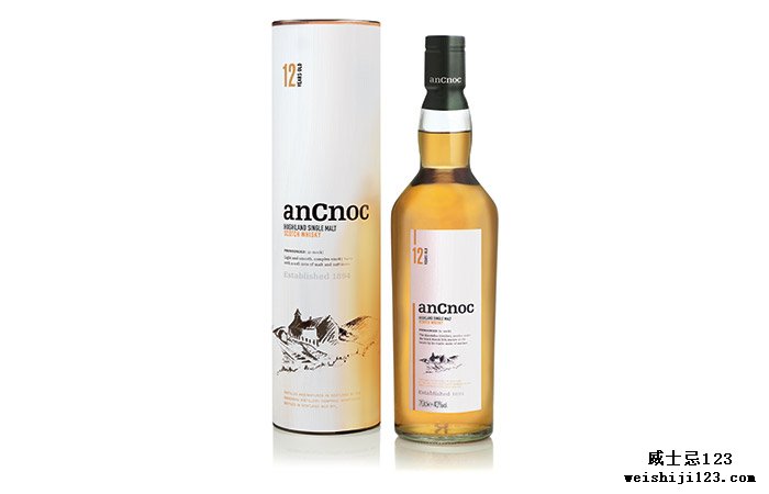 anCnoc 12年苏格兰威士忌，£34.99