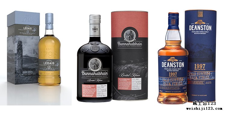 Distell以数字方式推出2019年限量发行的麦芽系列：来自Bunnahabhain，Tobermory和Deanston Distilleries的麦芽