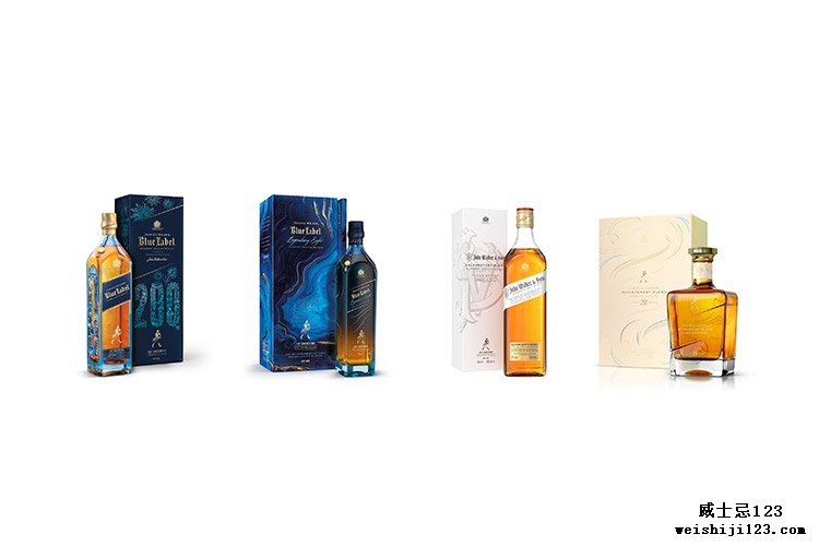 尊尼获加（Johnnie Walker）通过四款独家发行品庆祝200周年，其中包括一款全新的酒瓶设计和三款全新制作的威士忌。