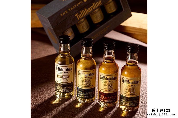 Tullibardine的新品鉴系列将威士忌迷带入味蕾之旅