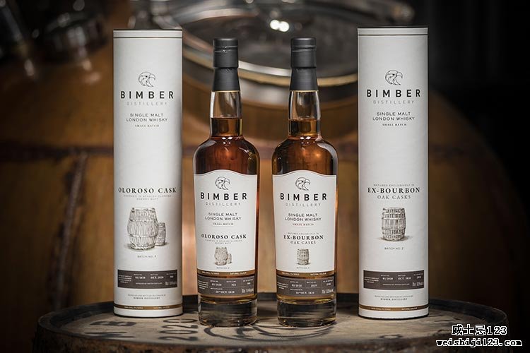 Bimber Distillery在其Small Batch系列中添加了两个新版本。 前波本威士忌橡木桶002批次和Oloroso橡木桶003批次