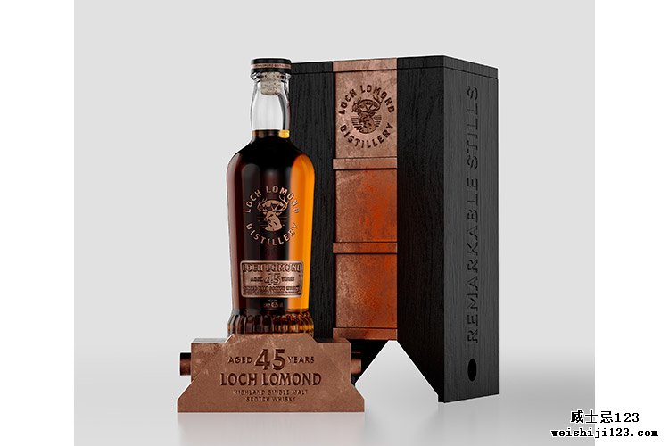 洛蒙德湖威士忌酒推出了罕见的45年威士忌。 目前仅提供200瓶超优质发布