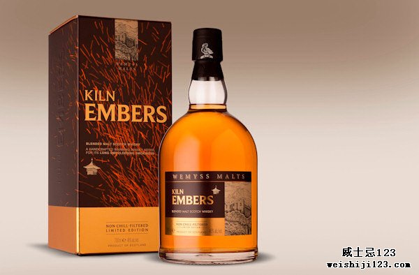 Wemyss Malts 推出限量版 Kiln Embers 威士忌