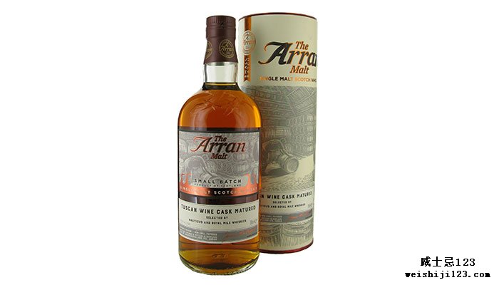 Isle of Arran Distillers 推出独家小批量装瓶