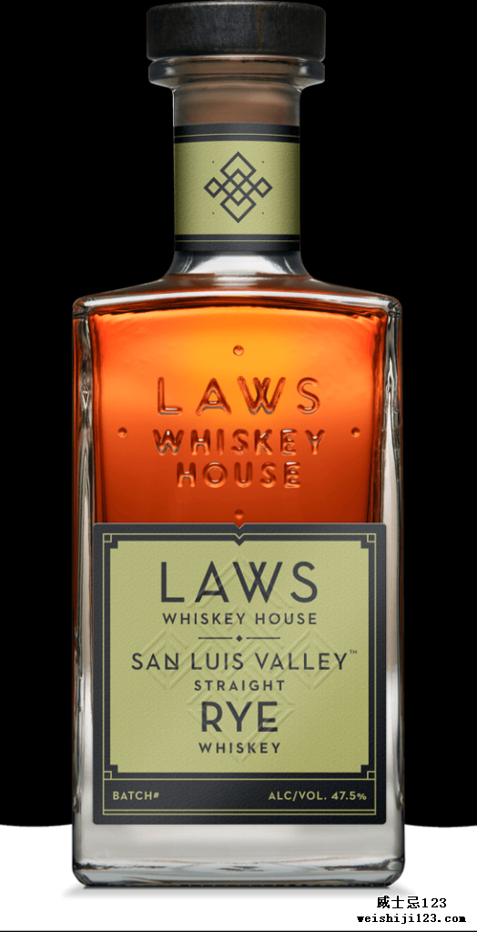 Laws - Straight Rye Whiskey
