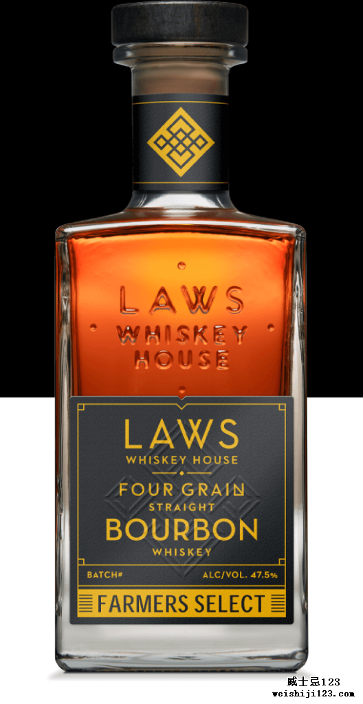 Laws - Four Grain Straight Bourbon Whiskey - Farmers Select