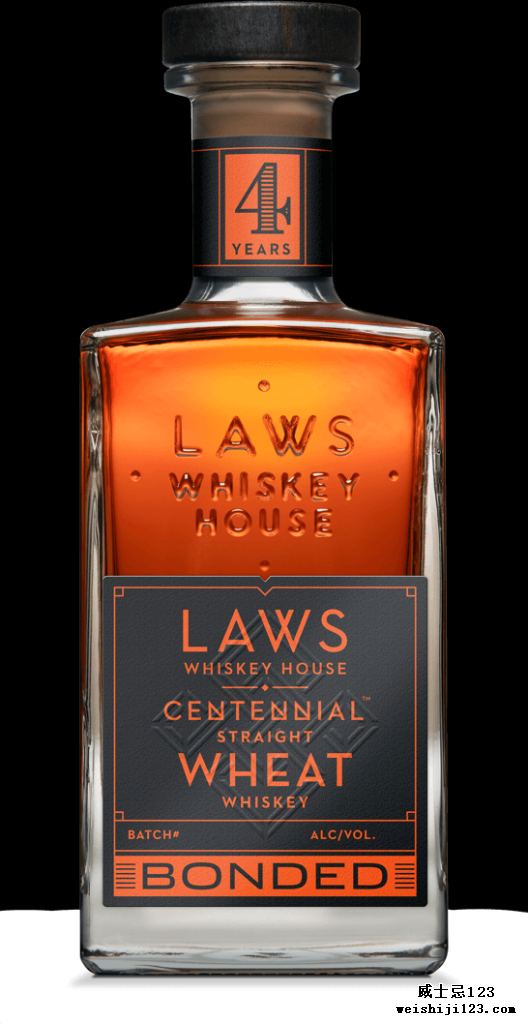Laws Limited Release - Centennial Straight Wheat Whiskey - Bonded