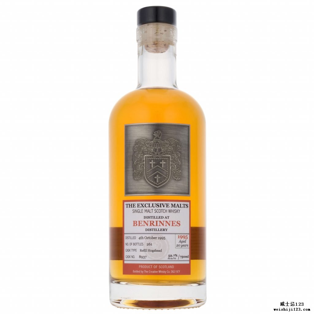 The Exclusive Malts Benrinnes 1995 20 Year Old