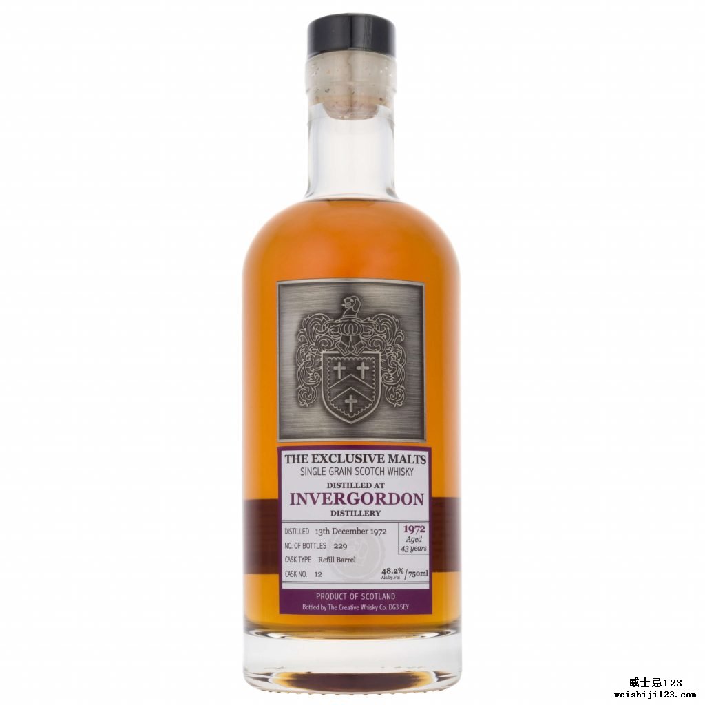 The Exclusive Malts Invergordon 1972 43 Year Old