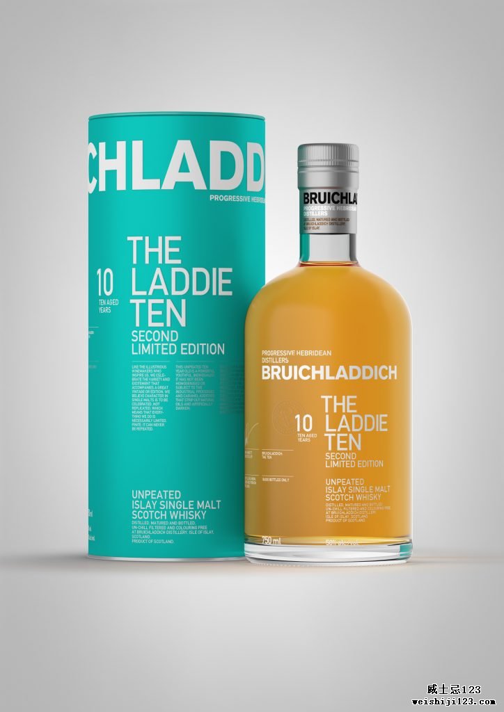 Bruichladdich The Laddie 10 Second 限量版