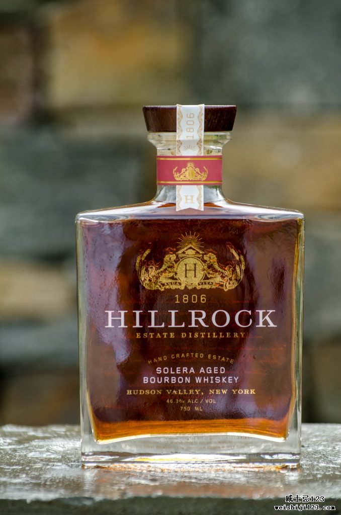 Hillrock Estate Cabernet Cask Finish Solera 陈年波本威士忌